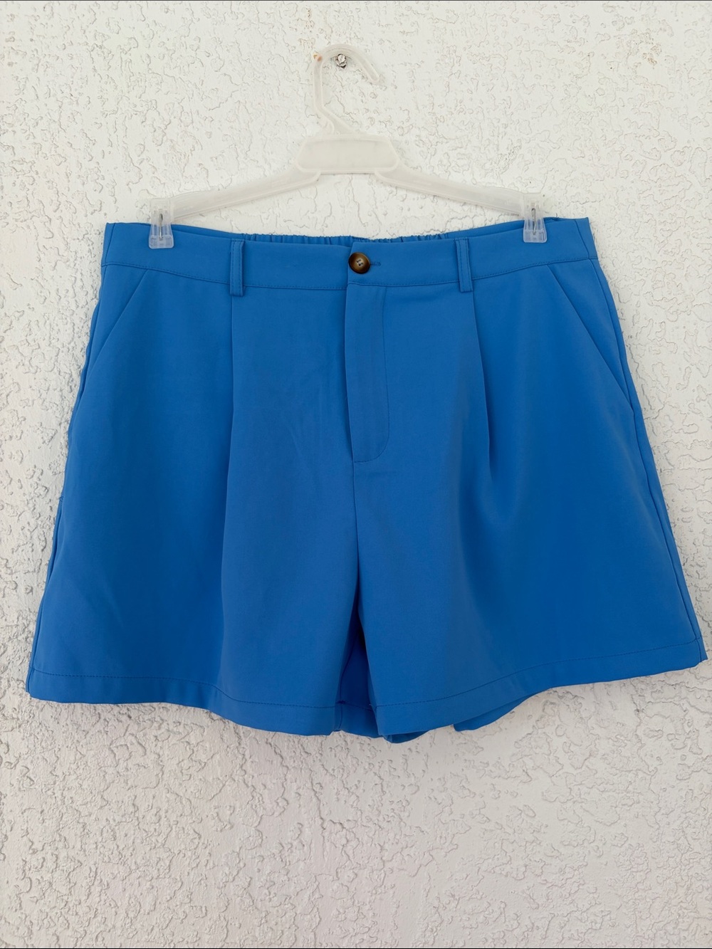 Kirundo Tailored Women's Shorts in Bright Blue size XL